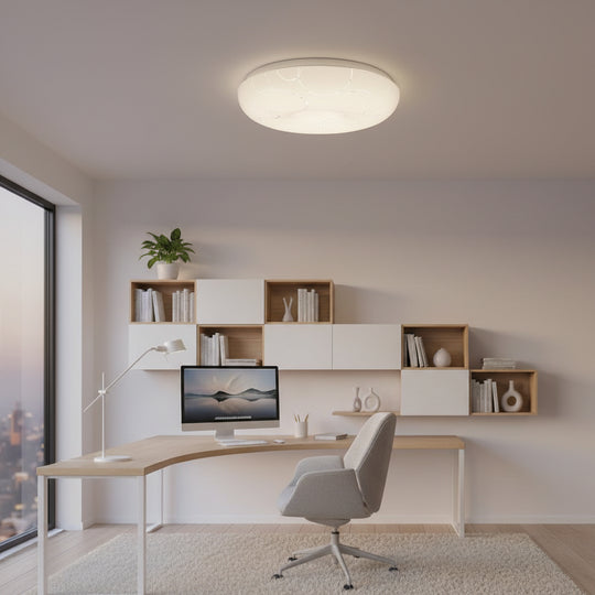Φωτιστικό οροφής LED 35 cm, 31W, 3000K / 4000K / 6000K, Λευκά, μεταλλικά και ακρυλικά φωτιστικά οροφής LED Προεπιλεγμένος τίτλος Alessandro Design