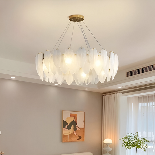 VICOMTE Pepito Crystal Chandelier, 5x E14, Διάμετρος 42cm, Χρυσό, Ρυθμιζόμενο ύψος Μοντέρνοι Πολυέλαιοι Προεπιλεγμένος τίτλος Alessandro Design