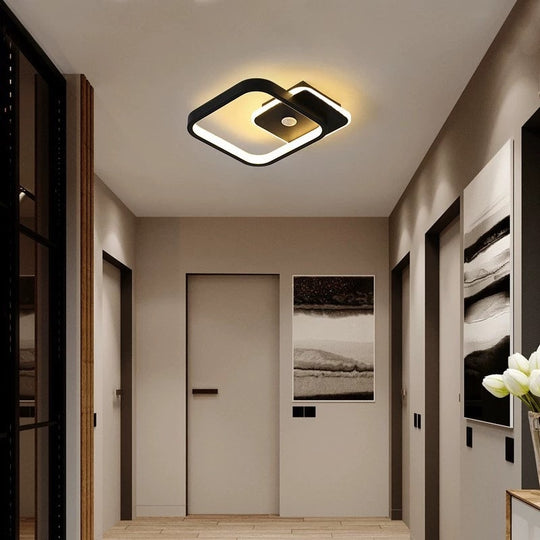 Πολυέλαιος LED με αισθητήρα κίνησης PS510BK, 15W, κρύο/θερμ/ουδέτερο φως 3000K/4000K/6000K, μεταλλικοί και ακρυλικοί πολυέλαιοι LED Προεπιλεγμένος τίτλος Alessandro Design