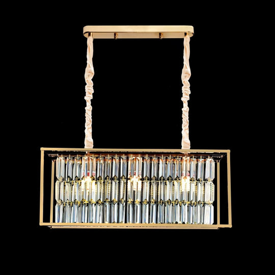Crystal Chandelier, CC1676/650X200GD, 3xE14, Shiny Gold, Ρυθμιζόμενο ύψος, Metal and Crystal Crystal Chandeliers Προεπιλεγμένος τίτλος Alessandro Design