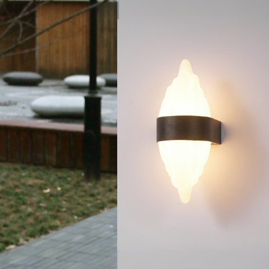 Φωτιστικό τοίχου LED εξωτερικού χώρου ICEBERG 10W Metal IP65 Μαύρα Φώτα εξωτερικού χώρου Προεπιλεγμένος τίτλος Alessandro Design
