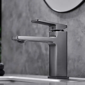 Βρύση λεκάνης, Brass, Satin, 9807N Bathroom Faucets Προεπιλεγμένος τίτλος Alessandro Design