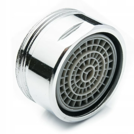 Brass Faucet Aerator Strainer, Polished Chrome Exterior νήμα 2cm – Εξοικονόμηση νερού και Uniform Jet Faucet Accessories Προεπιλεγμένος τίτλος Alessandro Design