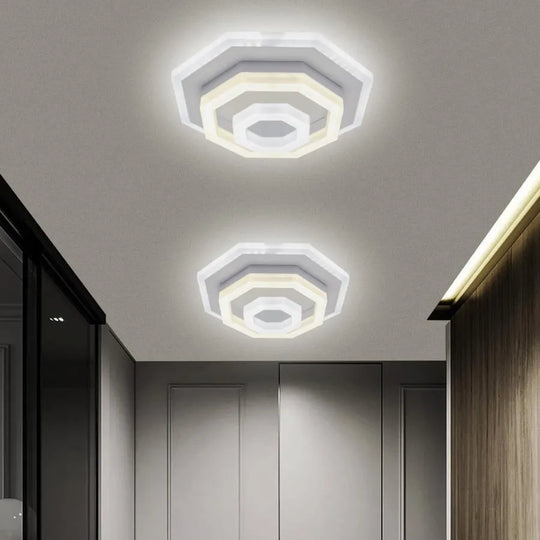 Πολυέλαιος LED ADELINE 24W, Διάμετρος 20cm, Κρύο/Ζεστό/Ουδέτερο φως, Λευκό