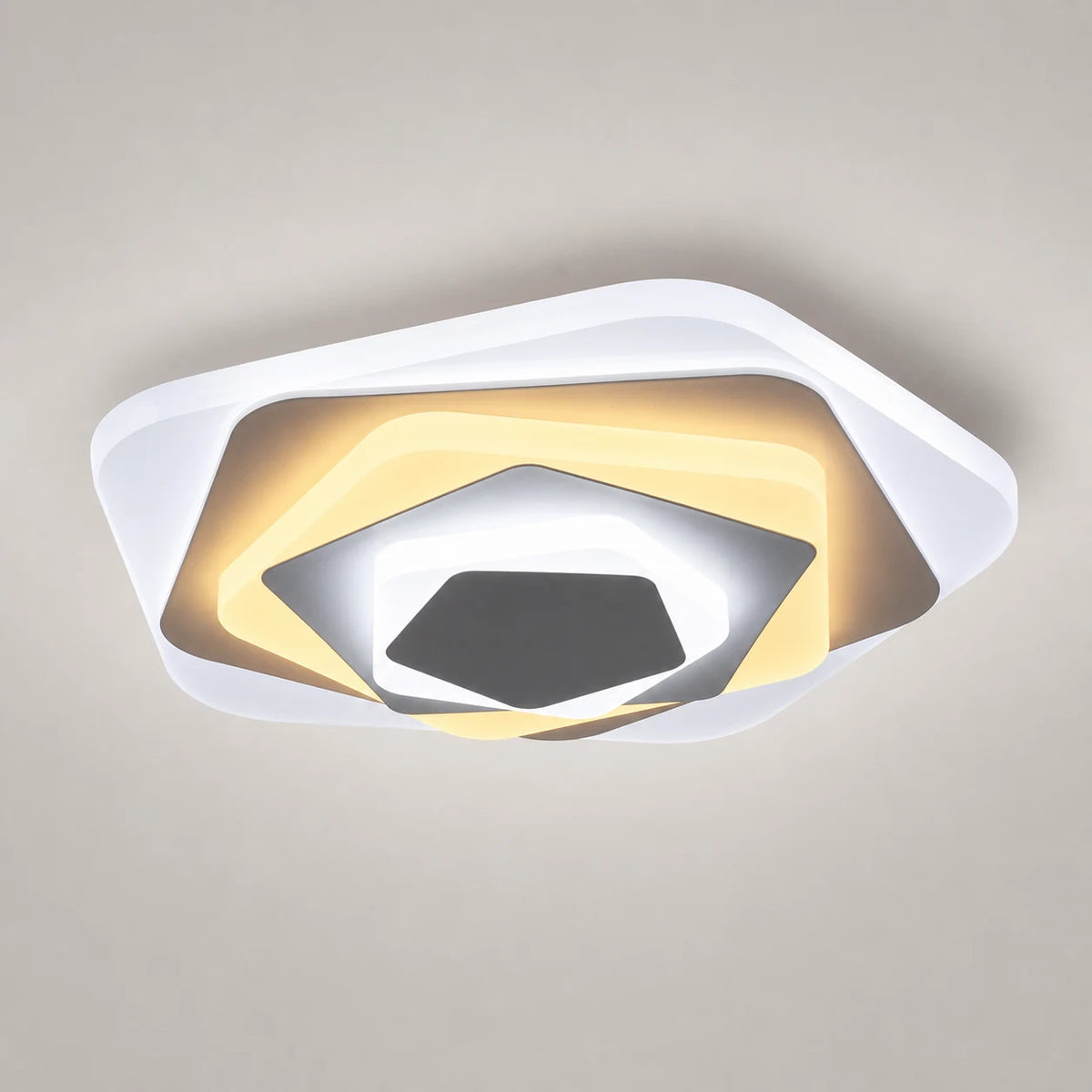 Πολυέλαιος LED SIENA 40W, Διάμετρος 23cm, Κρύο/Ζεστό/Ουδέτερο φως, Λευκό - 01_LL660WH.png