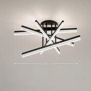 Πολυέλαιος LED με Τηλεχειριστήριο LT179/5BK, 68W, 5 Στοιχεία, Ψυχρό/Ζεστό/Ουδέτερο φως, Ρυθμιζόμενο, Μαύρο - 01_LT179-5BK.png