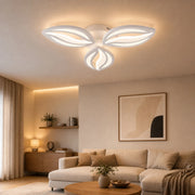 Πολυέλαιος LED με τηλεχειριστήριο ORCHID 40W, 3 Πέταλα, Κρύο/Ζεστό/Ουδέτερο φως, Ρυθμιζόμενο, Λευκό - 01_LT280-3WH.png