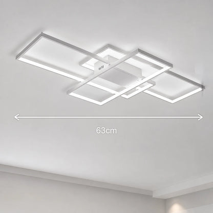 Πολυέλαιος LED με τηλεχειριστήριο LANDYN 78W, Κρύο/Ζεστό/Ουδέτερο φως, Dimable, Λευκό - 01_LT500-3WH.png