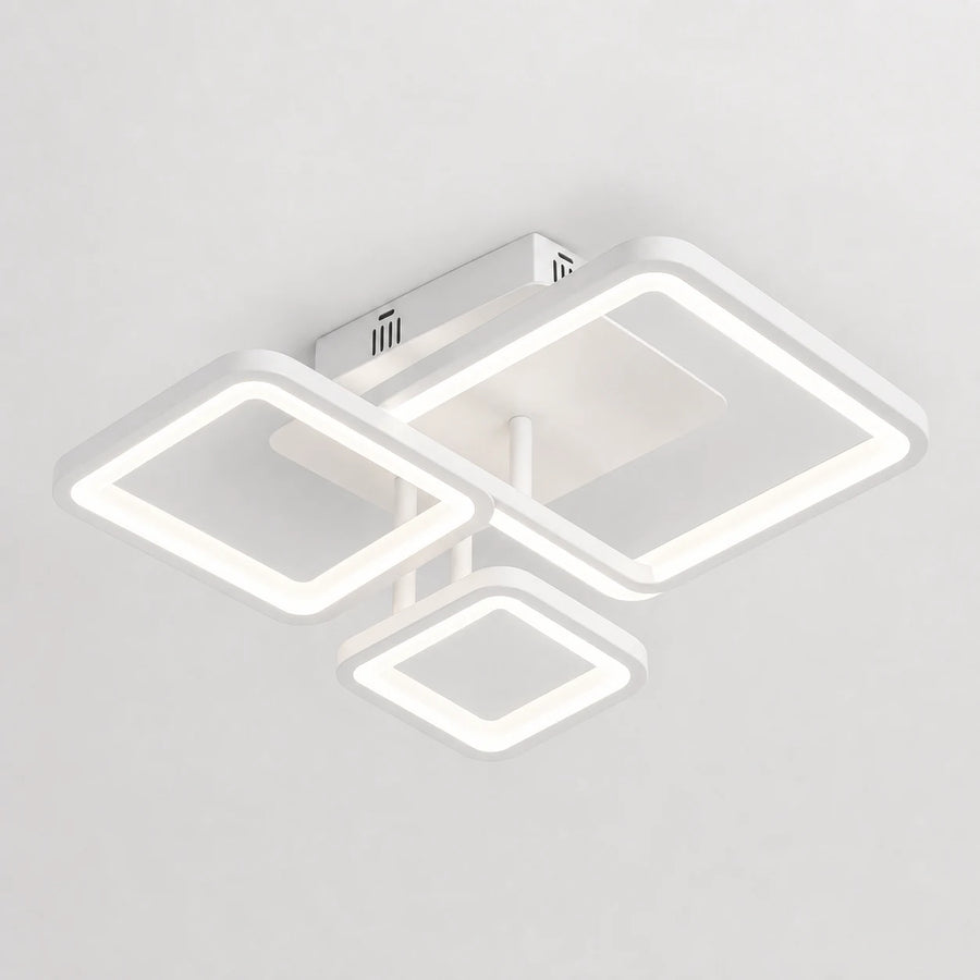 Πολυέλαιος LED με τηλεχειριστήριο ZOE, 60W, 3 τετράγωνα, κρύο/θερμό/ουδέτερο φως, ρυθμιζόμενο, λευκό, μέταλλο και ακρυλικό - LT808-3WH_808.png