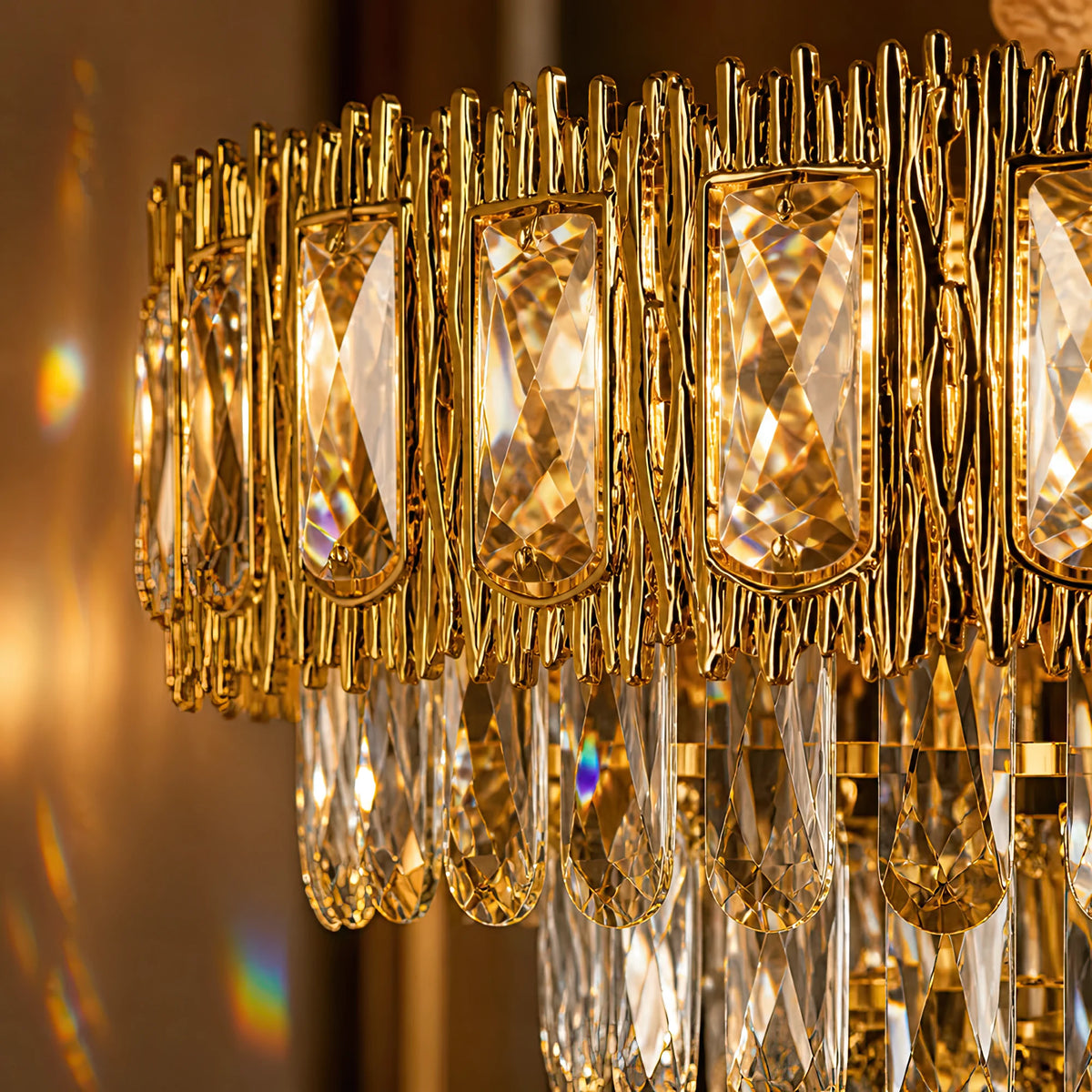 Crystal Chandelier BELVEDERE Elegance 8xE14, Διάμετρος 50cm, Γυαλιστερό Χρυσό, Ρυθμιζόμενο Ύψος - 03_CC912-500GD.png
