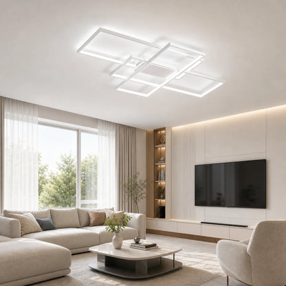 Πολυέλαιος LED με τηλεχειριστήριο LANDYN 78W, Κρύο/Ζεστό/Ουδέτερο φως, Dimable, Λευκό - 04_LT500-3WH.png