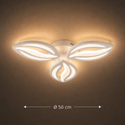Πολυέλαιος LED με τηλεχειριστήριο ORCHID 40W, 3 Πέταλα, Κρύο/Ζεστό/Ουδέτερο φως, Ρυθμιζόμενο, Λευκό - 05_LT280-3WH.png