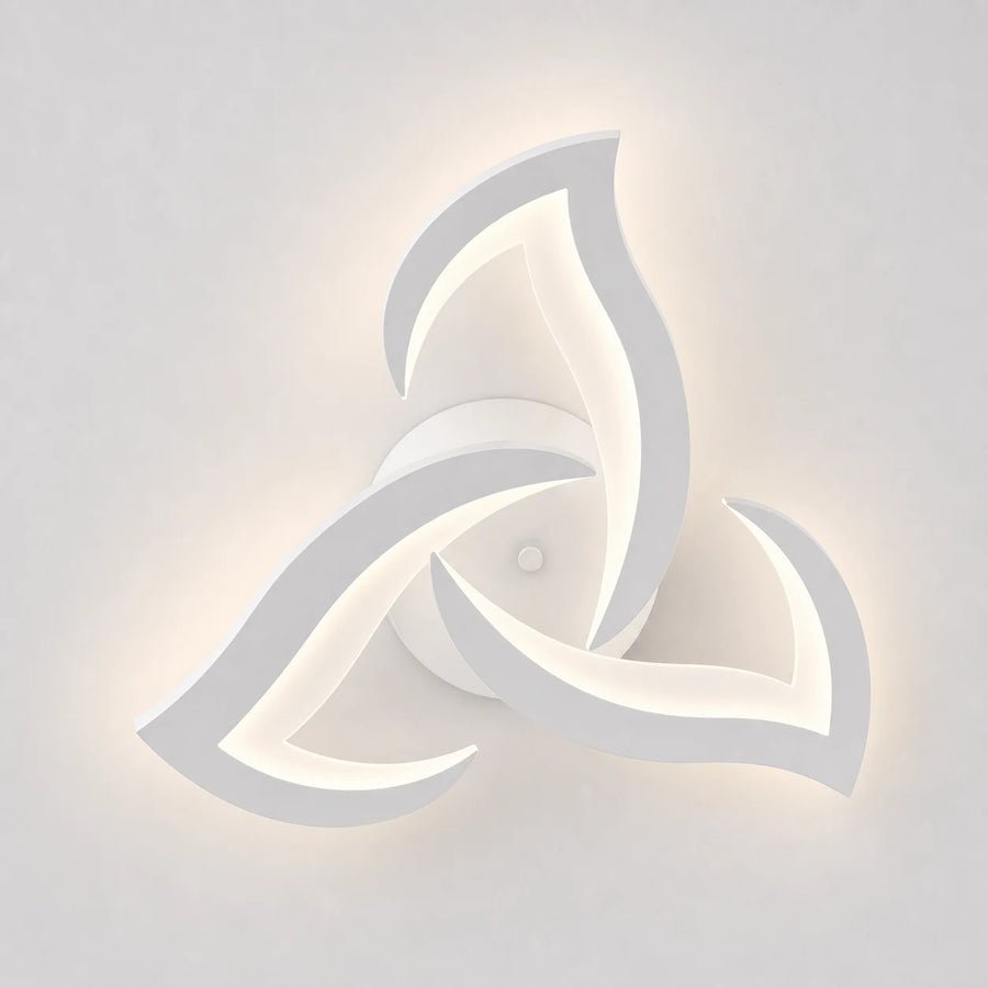 Πολυέλαιος LED με τηλεχειριστήριο LOTUS 32W, 3 Πέταλα, Κρύο/Ζεστό/Ουδέτερο φως, Ρυθμιζόμενο, Λευκό - LT660-3WH_size.png
