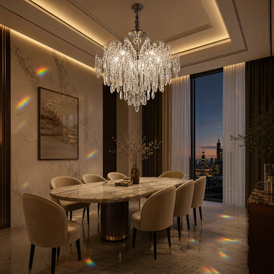 Crystal Chandelier CC9324/5CH, 5x E14, Diameter 48cm, Chrome - 06_CC9324-5CH.png