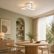 Πολυέλαιος LED με τηλεχειριστήριο LOTUS 32W, 3 Πέταλα, Κρύο/Ζεστό/Ουδέτερο φως, Ρυθμιζόμενο, Λευκό - LT660-3WH_tone.png