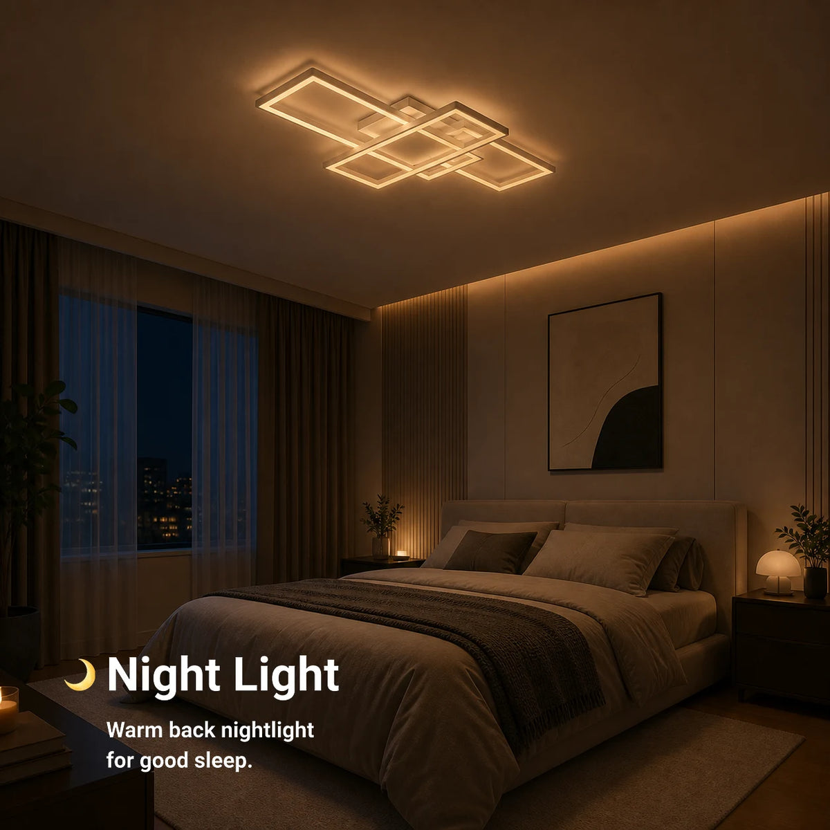 Πολυέλαιος LED με τηλεχειριστήριο LANDYN 78W, Κρύο/Ζεστό/Ουδέτερο φως, Dimable, Λευκό - 07_LT500-3WH.png