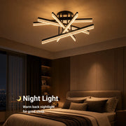 Πολυέλαιος LED με Τηλεχειριστήριο LT179/5BK, 68W, 5 Στοιχεία, Κρύο/Ζεστό/Ουδέτερο φως, Ρυθμιζόμενο, Μαύρο - 08_LT179-5BK.png