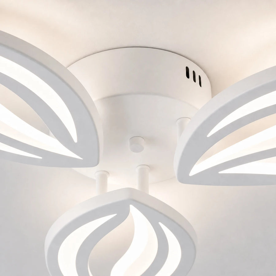 Πολυέλαιος LED με τηλεχειριστήριο ORCHID 40W, 3 Πέταλα, Κρύο/Ζεστό/Ουδέτερο φως, Ρυθμιζόμενο, Λευκό - 08_LT280-3WH.png