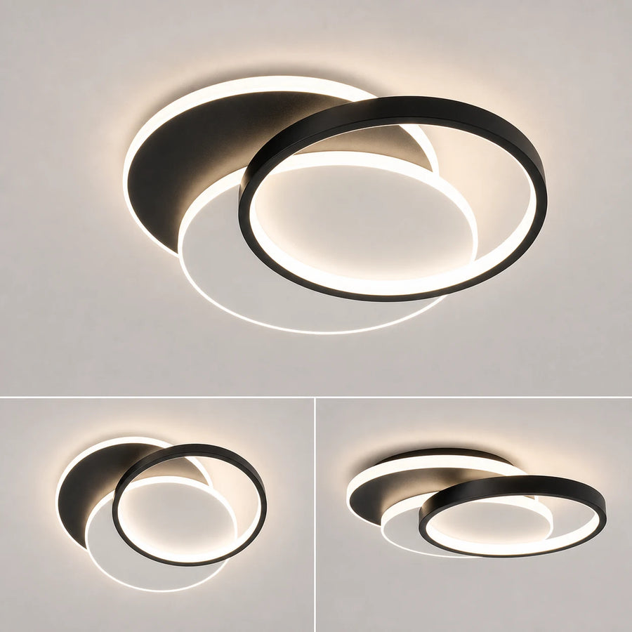 Πολυέλαιος LED με τηλεχειριστήριο CHIARA 67W, 3 κύκλοι, κρύο/θερμ/ουδέτερο φως, ρυθμιζόμενο, μαύρο - LT633-500R_spec.png