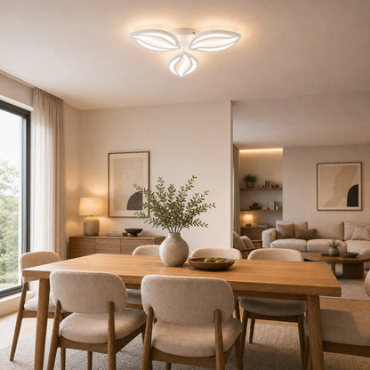 Πολυέλαιος LED με τηλεχειριστήριο ORCHID 40W, 3 Πέταλα, Κρύο/Ζεστό/Ουδέτερο φως, Ρυθμιζόμενο, Λευκό - 10_LT280-3WH.png