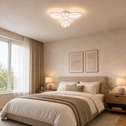 Πολυέλαιος LED με τηλεχειριστήριο ORCHID 40W, 3 Πέταλα, Κρύο/Ζεστό/Ουδέτερο φως, Ρυθμιζόμενο, Λευκό - 11_LT280-3WH.png