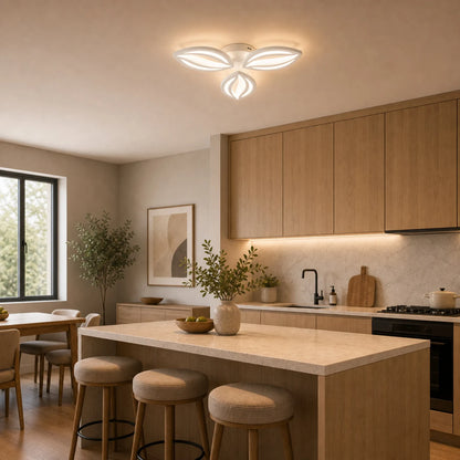Πολυέλαιος LED με τηλεχειριστήριο ORCHID 40W, 3 Πέταλα, Κρύο/Ζεστό/Ουδέτερο φως, Ρυθμιζόμενο, Λευκό - 13_LT280-3WH.png