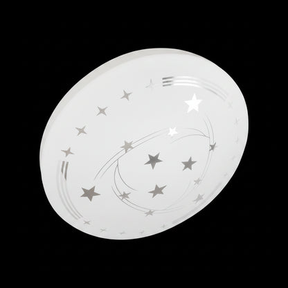 Star LED φωτιστικό οροφής 23 cm, 22W, 3000K / 4000K / 6000K, Λευκά, μεταλλικά και ακρυλικά φωτιστικά οροφής LED Προεπιλεγμένος τίτλος Alessandro Design