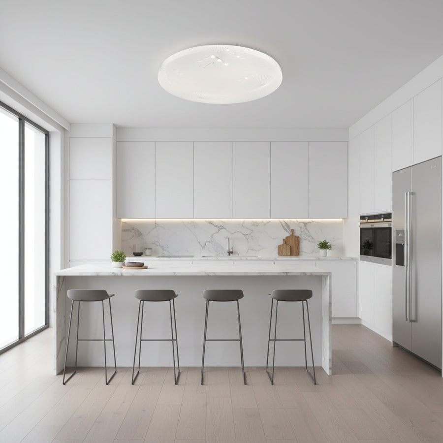 Φωτιστικό οροφής LED 35 cm, 31W, 3000K / 4000K / 6000K, Λευκά, μεταλλικά και ακρυλικά φωτιστικά οροφής LED Προεπιλεγμένος τίτλος Alessandro Design