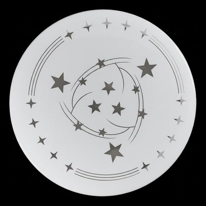Star LED φωτιστικό οροφής 23 cm, 22W, 3000K / 4000K / 6000K, Λευκά, μεταλλικά και ακρυλικά φωτιστικά οροφής LED Προεπιλεγμένος τίτλος Alessandro Design