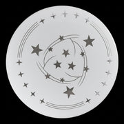 Star LED φωτιστικό οροφής 35 cm, 31W, 3000K / 4000K / 6000K, Λευκά, μεταλλικά και ακρυλικά φωτιστικά οροφής LED Προεπιλεγμένος τίτλος Alessandro Design