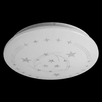 Star LED φωτιστικό οροφής 35 cm, 31W, 3000K / 4000K / 6000K, Λευκά, μεταλλικά και ακρυλικά φωτιστικά οροφής LED Προεπιλεγμένος τίτλος Alessandro Design