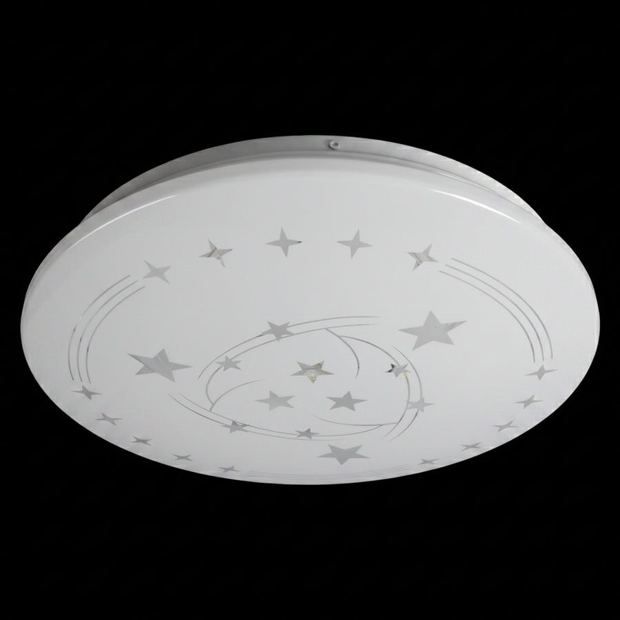 Star LED φωτιστικό οροφής 35 cm, 31W, 3000K / 4000K / 6000K, Λευκά, μεταλλικά και ακρυλικά φωτιστικά οροφής LED Προεπιλεγμένος τίτλος Alessandro Design