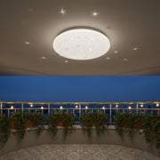 Star LED φωτιστικό οροφής 23 cm, 22W, 3000K / 4000K / 6000K, Λευκά, μεταλλικά και ακρυλικά φωτιστικά οροφής LED Προεπιλεγμένος τίτλος Alessandro Design