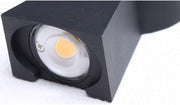 Φωτιστικό τοίχου LED εξωτερικού χώρου AX161, 7W, Metal, Μαύρο Φώτα τοίχου εξωτερικού χώρου Προεπιλεγμένος τίτλος Alessandro Design
