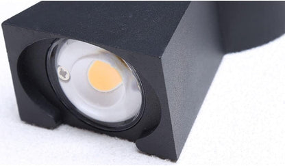 Φωτιστικό τοίχου LED εξωτερικού χώρου AX161, 7W, Metal, Μαύρο Φώτα τοίχου εξωτερικού χώρου Προεπιλεγμένος τίτλος Alessandro Design