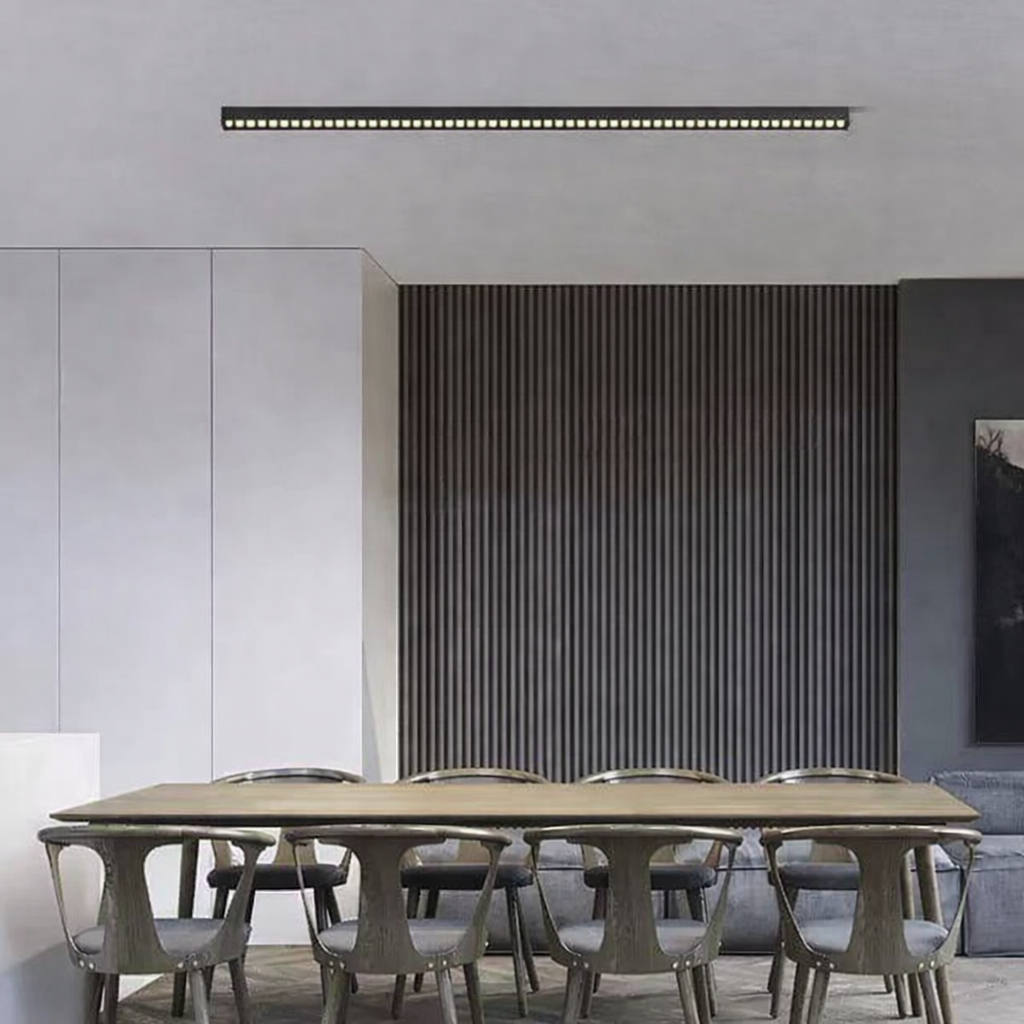 Linear LED Projector Applied Grid 72W, Neutral Light 4000k, 90 sources, 2,4 μέτρα LED φώτα οροφής Προεπιλεγμένος τίτλος Alessandro Design