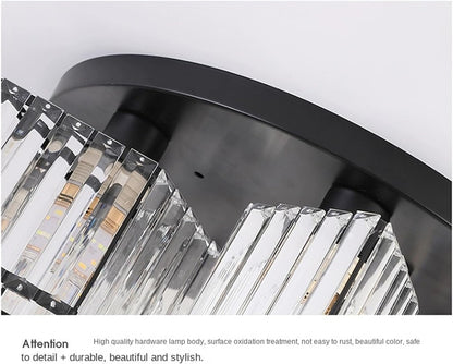 Modern Classic Chandelier Sasha, LC117/5BK, 5x E27, Metal and Crystal, Black, Shade Classic Chandeliers Προεπιλεγμένος τίτλος Alessandro Design