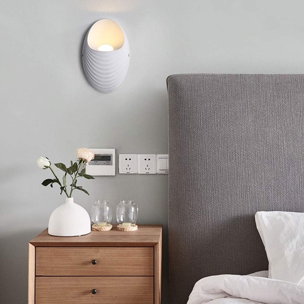 Shell Exterior Wall Light, 5W, 3000K, White Exterior Wall Light Προεπιλεγμένος τίτλος Alessandro Design