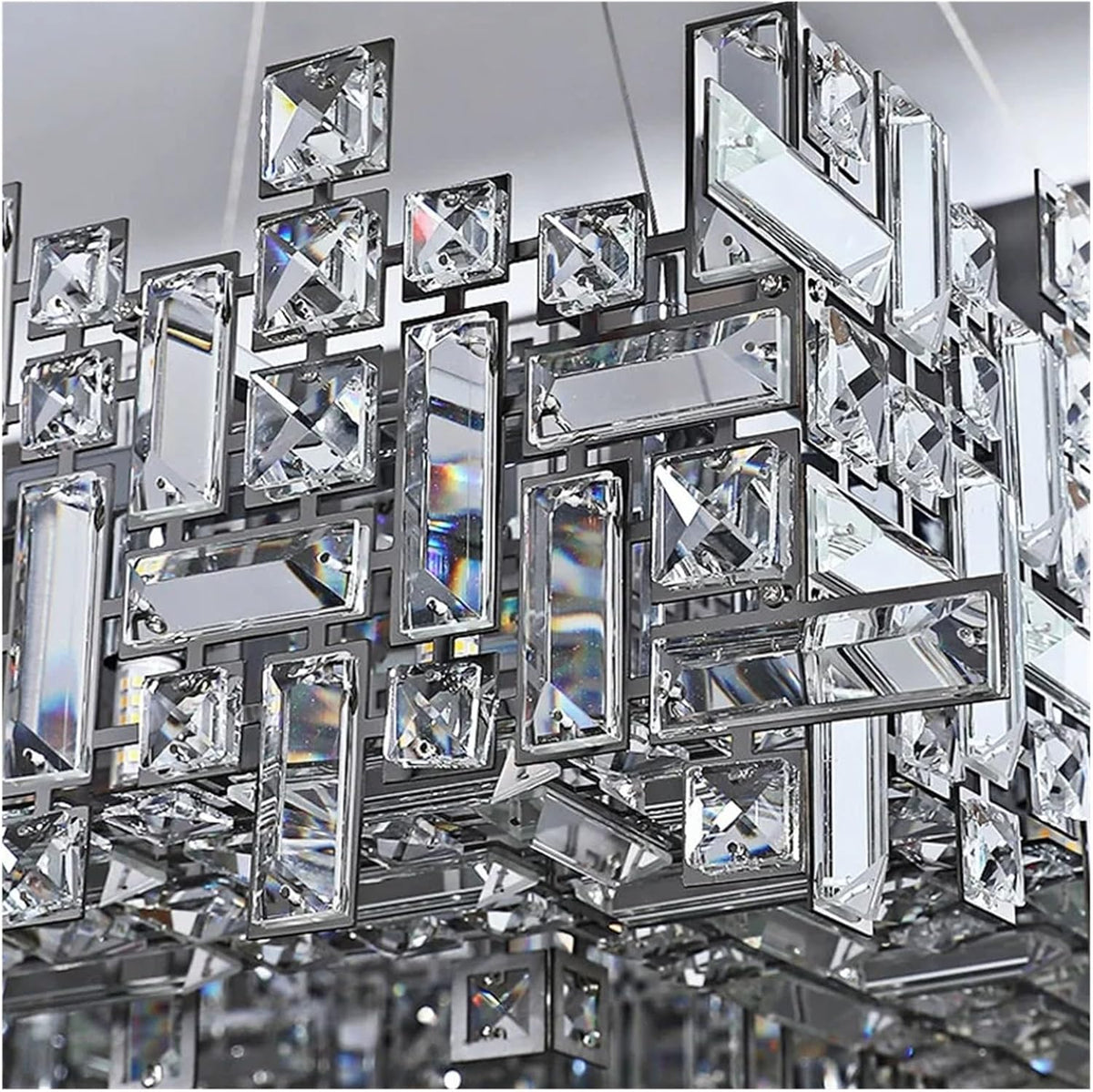 Crystal Chandelier NEXORA Eleganza, 10xE14, Διάμετρος 50cm, Γυαλιστερό χρυσό, Ρυθμιζόμενο ύψος, Κομψή σχεδίαση Crystal Chandeliers Προεπιλεγμένος τίτλος Alessandro Design