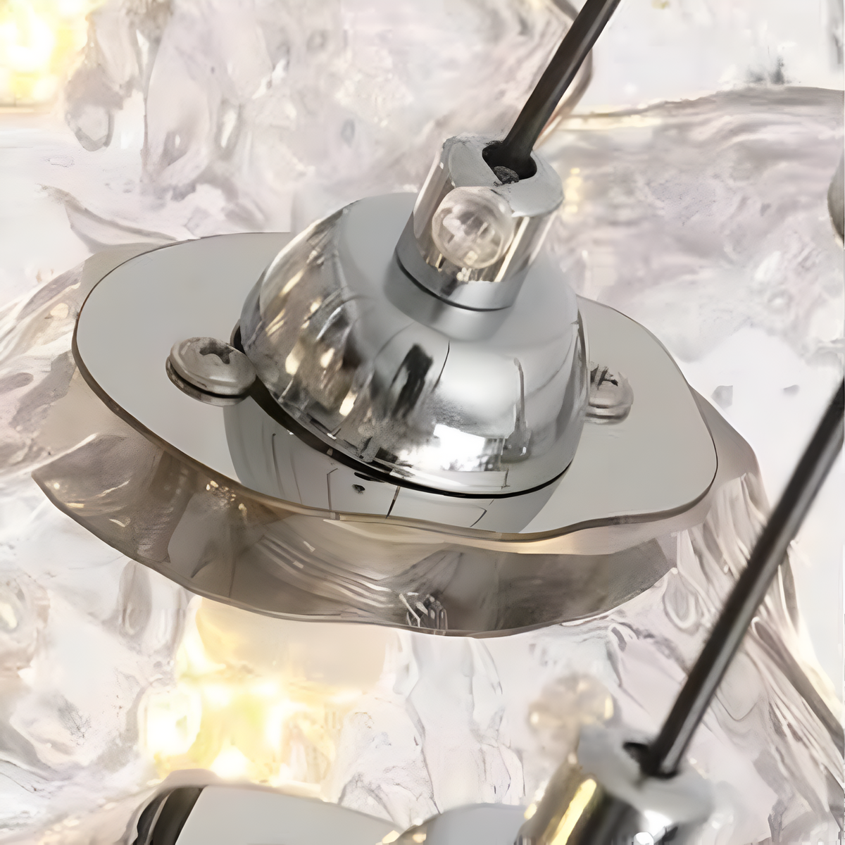 Πολυέλαιος ECOLUCE MODERN, Globe, 13xE27, Ρυθμιζόμενο ύψος, Chrome Modern Chandeliers Προεπιλεγμένος τίτλος Alessandro Design