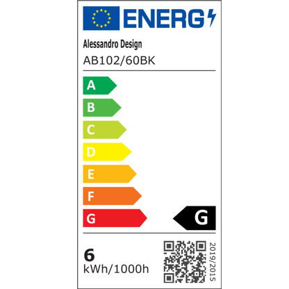 Φωτιστικό τοίχου LED, MALAWI, 6W, γραμμικό, Θερμό/Ουδέτερο/Κρύο φως, Μαύρα εσωτερικά φώτα τοίχου Προεπιλεγμένος τίτλος Alessandro Design