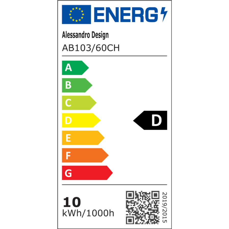 Φωτιστικό τοίχου LED μπάνιου, GARDA, 10W, γραμμικό, Ζεστό/Ουδέτερο/Κρύο φως, Χρώμιο Εσωτερικά φώτα τοίχου Προεπιλεγμένος τίτλος Alessandro Design