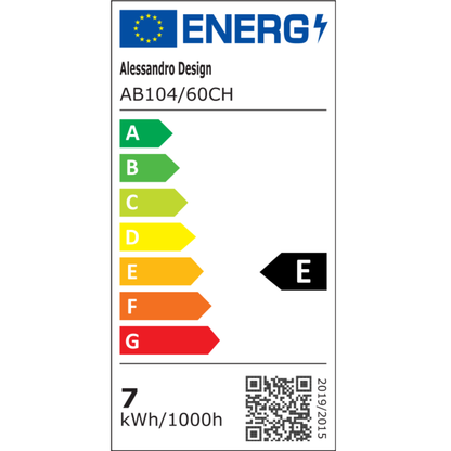 Φωτιστικό τοίχου LED, COMO, 7W, γραμμικό, Ζεστό/Ουδέτερο/Κρύο φως, Χρώμιο Φώτα τοίχου εσωτερικού χώρου Προεπιλεγμένος τίτλος Alessandro Design