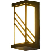 Φωτιστικό τοίχου LED εξωτερικού χώρου AX140BK 20W Λευκό Μαύρο Φώτα τοίχου εξωτερικού χώρου Προεπιλεγμένος τίτλος Alessandro Design