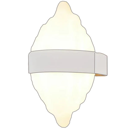 Φωτιστικό τοίχου LED εξωτερικού χώρου ICEBERG 10W Metal IP65 Λευκό Φωτιστικό εξωτερικού χώρου Προεπιλεγμένος τίτλος Alessandro Design