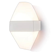 Φωτιστικό τοίχου LED εξωτερικού χώρου ICEBERG 10W Metal IP65 Λευκό Φωτιστικό εξωτερικού χώρου Προεπιλεγμένος τίτλος Alessandro Design