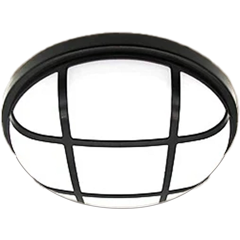 LED Φωτιστικό τοίχου εξωτερικού χώρου AX311/218BK, Διάμετρος 21,8 cm, IP65, Warm Light Φωτιστικά τοίχου εξωτερικού χώρου Προεπιλεγμένος τίτλος Alessandro Design