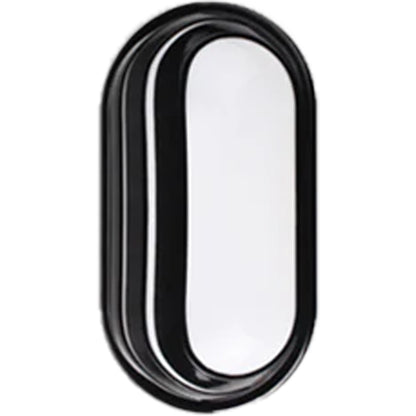 Φωτιστικό τοίχου LED εξωτερικού χώρου AX322/270BK, Warm Light 3000k, IP65, Ασπρόμαυρα φώτα τοίχου εξωτερικού χώρου Προεπιλεγμένος τίτλος Alessandro Design