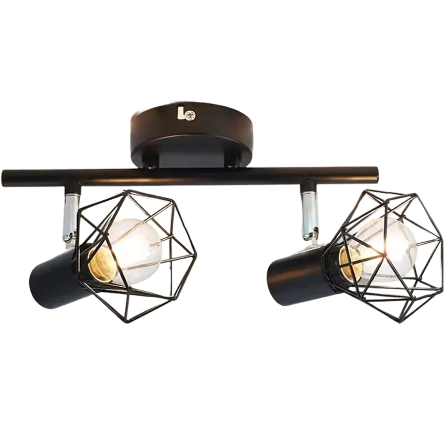 Chandelier with Shade, GRACIE, Diamond, 2XE14, Black, Metal Classic Chandeliers Προεπιλεγμένος τίτλος Alessandro Design
