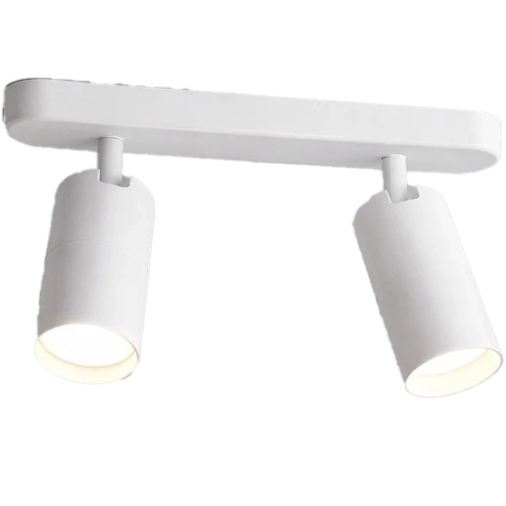 Joom Chandelier with Linear Projector 2XGU10 White LED Chandelier Προεπιλεγμένος τίτλος Alessandro Design